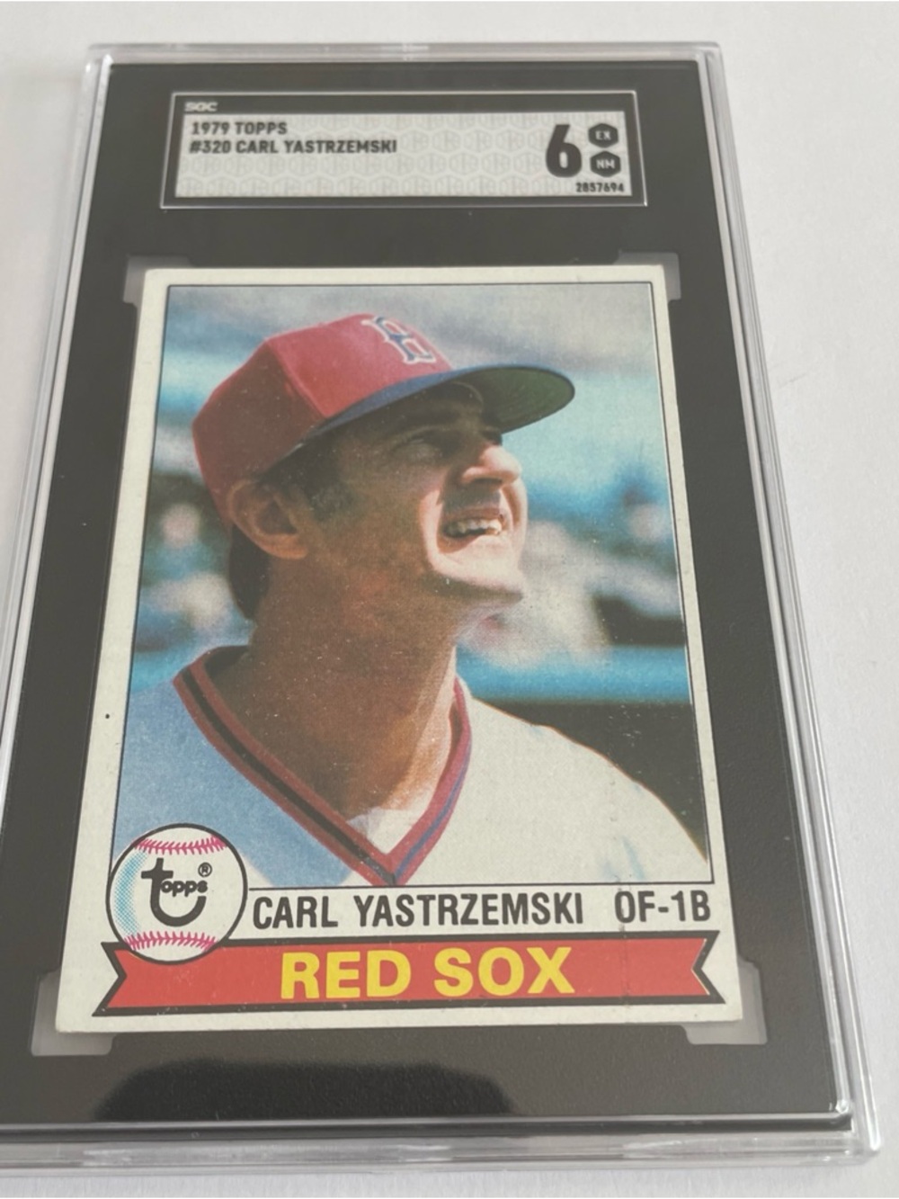 1979 TOPPS #320 CARL YASTRZEMSKI SGC 6 Vintage Baseball Card